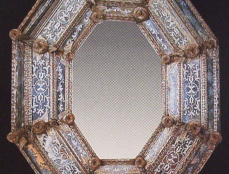 Espejo veneciano del siglo XIX