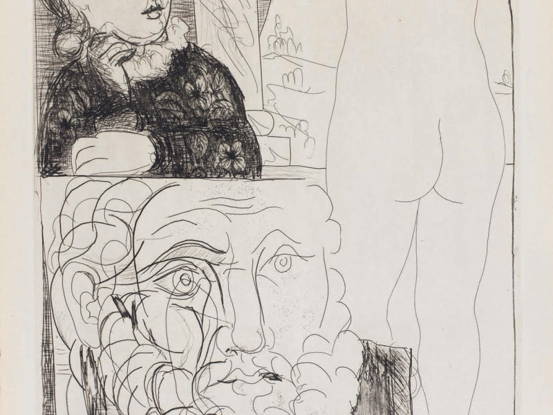 Pablo Picasso · Aguafuerte